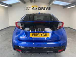 2015 Honda Civic 1.8 I-Vtec Sport (navi) Hatchback 5dr Petrol Manual Euro 6 (s/s) (142 Ps) in Blue — image 4