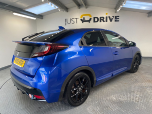 2015 Honda Civic 1.8 I-Vtec Sport (navi) Hatchback 5dr Petrol Manual Euro 6 (s/s) (142 Ps) in Blue — image 5