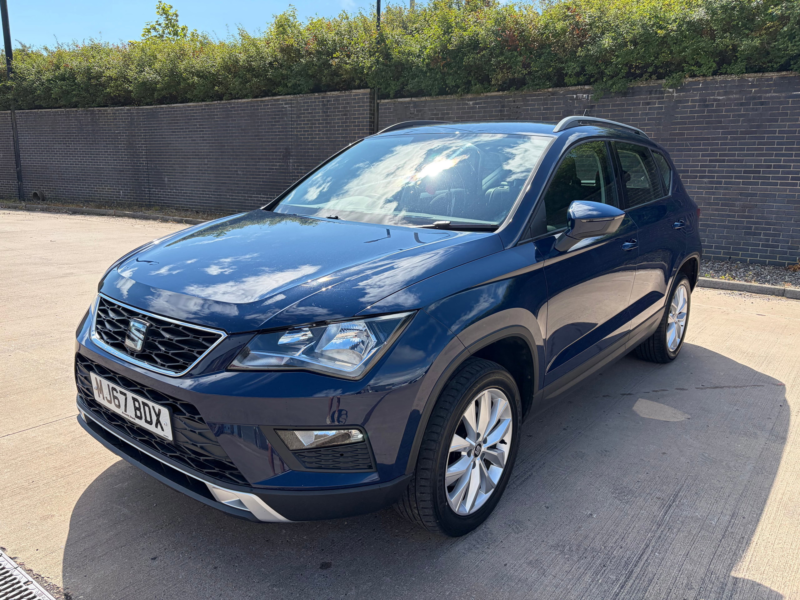 2017 SEAT Ateca 1.6 Tdi Ecomotive Se SUV 5dr Diesel Manual Euro 6 (s/s) (115 Ps) in Blue — image 1