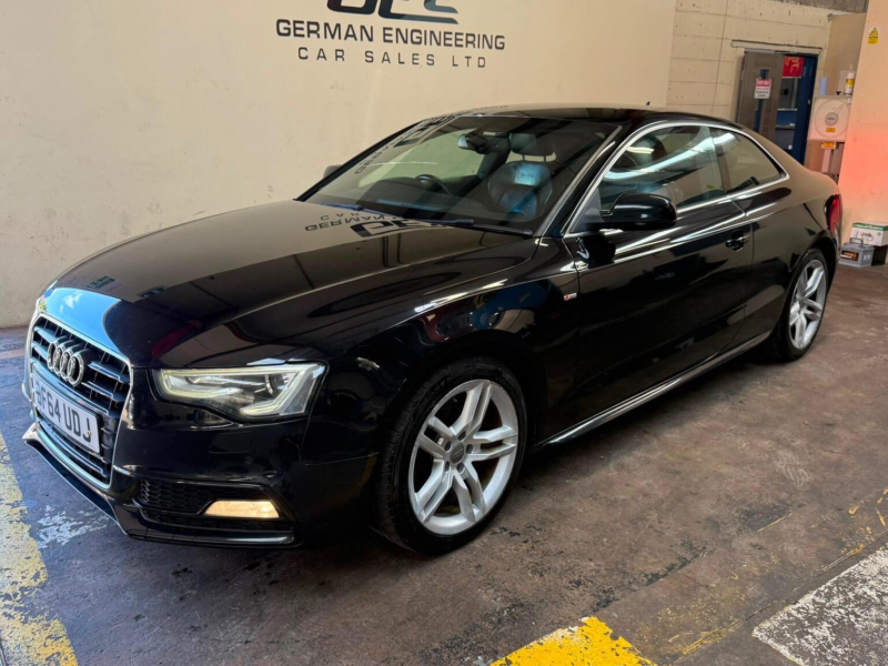2015 Audi A5 2.0 Tdi S Line Multitronic Euro 5 (s/s) 2dr in Black — image 1