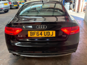 2015 Audi A5 2.0 Tdi S Line Multitronic Euro 5 (s/s) 2dr in Black — image 6