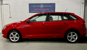 2017 Skoda Rapid Spaceback 1.2 Tsi Se Tech in Red — image 4