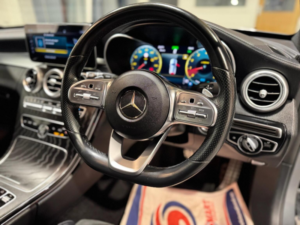 2018 Mercedes-Benz C Class 1.5 C200 Mhev Eq Boost Amg Line (premium) G-Tronic+ Euro 6 (s/s) 5dr in Grey — image 2