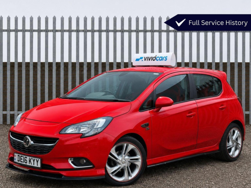 2016 Vauxhall Corsa 1.4i Ecoflex Sri Vx Line Euro 6 5dr in Red — image 1