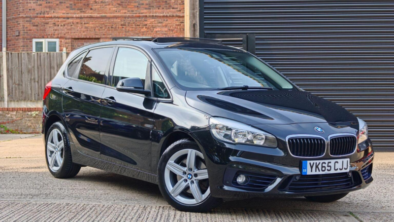 2015 BMW 2 Series Active Tourer 2.0 220i Sport Euro 6 (s/s) 5dr in Black — image 1