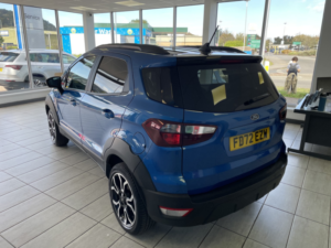 2023 Ford Ecosport 1.0 Ecosport Active 5 Door 1.0l Ford Ecoboost 125ps Fwd 6 Speed Manual in Blue — image 3