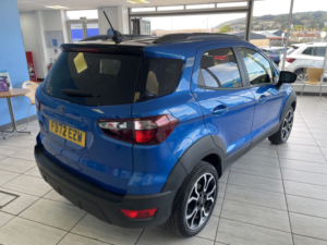 2023 Ford Ecosport 1.0 Ecosport Active 5 Door 1.0l Ford Ecoboost 125ps Fwd 6 Speed Manual in Blue — image 4