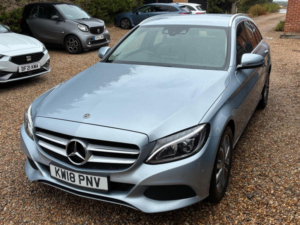 2018 Mercedes-Benz C Class 2.1 C220d Sport G-Tronic+ Euro 6 (s/s) 5dr in Silver — image 2