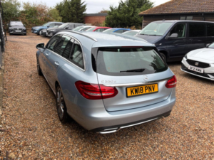 2018 Mercedes-Benz C Class 2.1 C220d Sport G-Tronic+ Euro 6 (s/s) 5dr in Silver — image 3