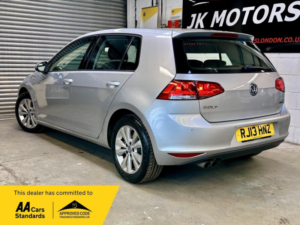 2013 Volkswagen Golf 1.4 Tsi Bluemotion Tech Se Euro 5 (s/s) 5dr in Silver — image 3