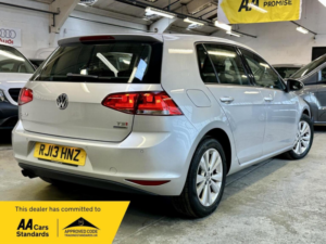 2013 Volkswagen Golf 1.4 Tsi Bluemotion Tech Se Euro 5 (s/s) 5dr in Silver — image 4