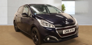 2016 Peugeot 208 1.2 Puretech Gt Line Euro 6 (s/s) 5dr in Blue — image 2