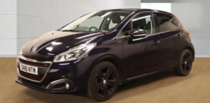 2016 Peugeot 208 1.2 Puretech Gt Line Euro 6 (s/s) 5dr in Blue — image 4