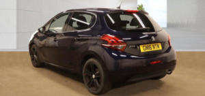 2016 Peugeot 208 1.2 Puretech Gt Line Euro 6 (s/s) 5dr in Blue — image 5