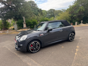2017 MINI Convertible 2.0 John Cooper Works Euro 6 (s/s) 2dr in Grey — image 4
