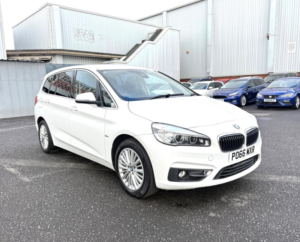 2016 BMW 2 Series Gran Tourer 2.0 220d Luxury Auto Euro 6 (s/s) 5dr in White — image 2