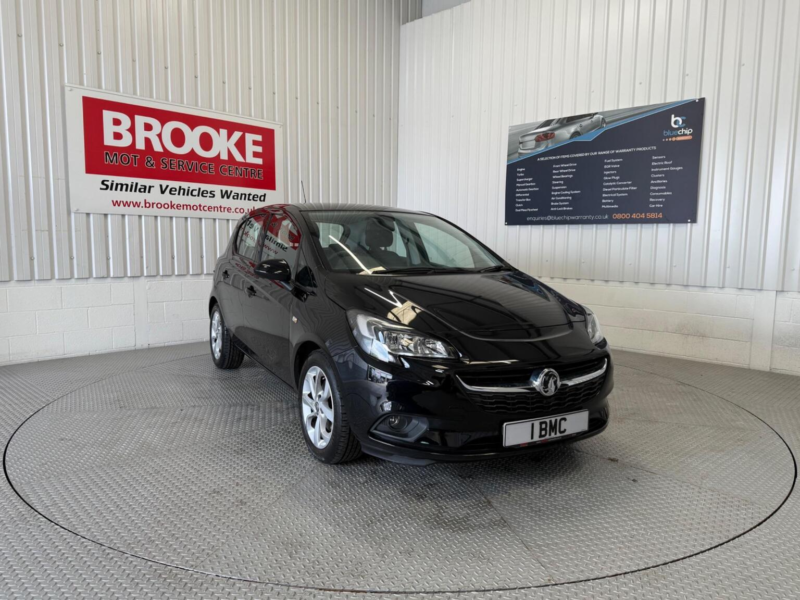 2018 Vauxhall Corsa 1.4i Turbo Ecotec Energy Euro 6 (s/s) 5dr in Black — image 1