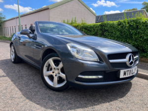 2011 Mercedes-Benz Slk 1.8 Slk200 Blueefficiency Convertible 2dr Petrol G-Tronic+ Euro 5 (s/s) (184 Ps) in Grey — image 2
