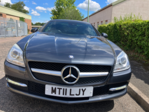 2011 Mercedes-Benz Slk 1.8 Slk200 Blueefficiency Convertible 2dr Petrol G-Tronic+ Euro 5 (s/s) (184 Ps) in Grey — image 3