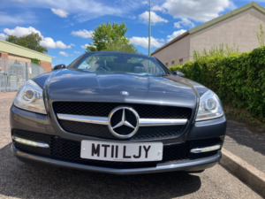 2011 Mercedes-Benz Slk 1.8 Slk200 Blueefficiency Convertible 2dr Petrol G-Tronic+ Euro 5 (s/s) (184 Ps) in Grey — image 4