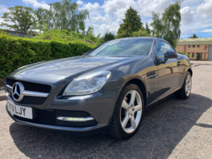 2011 Mercedes-Benz Slk 1.8 Slk200 Blueefficiency Convertible 2dr Petrol G-Tronic+ Euro 5 (s/s) (184 Ps) in Grey — image 5