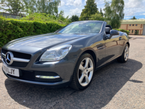2011 Mercedes-Benz Slk 1.8 Slk200 Blueefficiency Convertible 2dr Petrol G-Tronic+ Euro 5 (s/s) (184 Ps) in Grey — image 6
