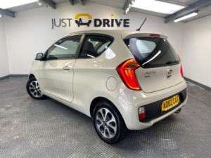2012 Kia Picanto 1.25 Halo Hatchback 3dr Petrol Auto Euro 5 (84 Bhp) in Beige — image 3