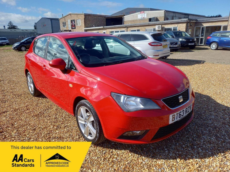 2013 SEAT Ibiza 1.4 Toca Euro 5 5dr in Red — image 1