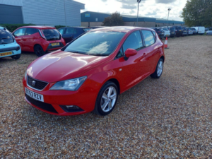 2013 SEAT Ibiza 1.4 Toca Euro 5 5dr in Red — image 3