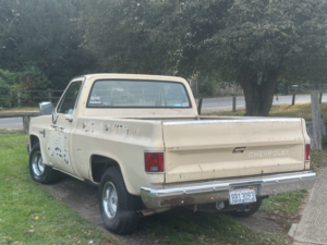 1986 Chevrolet C10 Custom Deluxe Swb in Beige — image 3