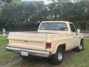 1986 Chevrolet C10 Custom Deluxe Swb in Beige — image 4