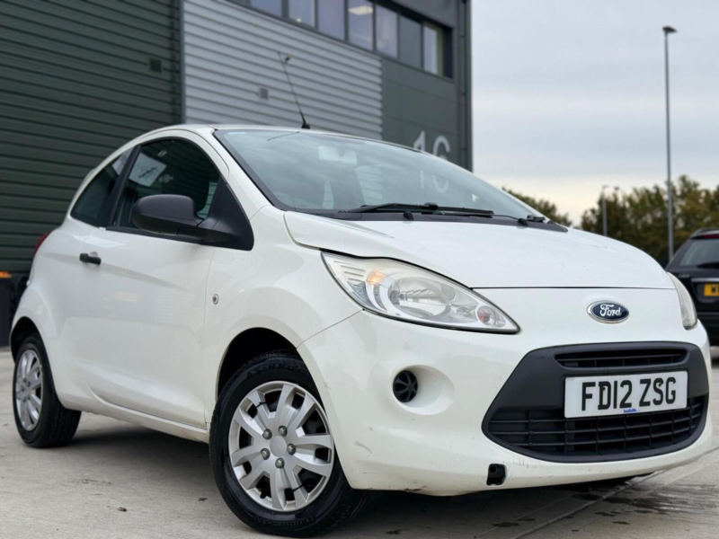 2012 Ford Ka 1.2 Studio Euro 5 3dr in White — image 1