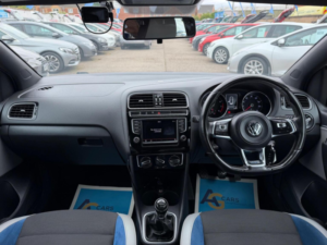2016 Volkswagen Polo 1.4 Tsi Bluemotion Tech Act Bluegt Euro 6 (s/s) 5dr in White — image 2