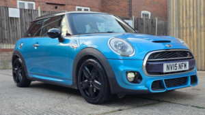 2015 MINI Hatch 2.0 Cooper S Euro 6 (s/s) 3dr in Blue — image 4