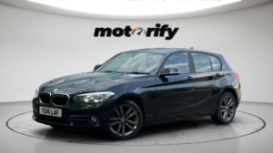 2016 BMW 1 Series 1.5 116d Sport Euro 6 (s/s) 5dr in Black — image 2