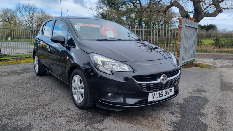 2015 Vauxhall Corsa 1.3 Cdti Ecoflex Design in Black — image 1
