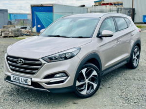 2016 Hyundai Tucson 2.0 Tucson Prem 2.0 D 136ps 2WD Bd in White — image 3