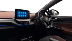 2021 Volkswagen Id.4 Pro Performance 77kwh Family SUV 5dr Electric Auto (204 Ps) in Blue — image 2