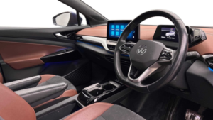 2021 Volkswagen Id.4 Pro Performance 77kwh Family SUV 5dr Electric Auto (204 Ps) in Blue — image 5