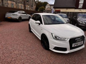 2018 Audi A1 1.4 Tfsi S Line Sportback Euro 6 (s/s) 5dr (nav) in White — image 2