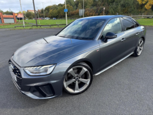 2021 Audi A4 2.0 Tfsi 35 Black Edition Euro 6 (s/s) 4dr in Grey — image 3