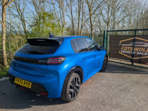 2024 Peugeot 208 1.2 Puretech Gt in Blue — image 4