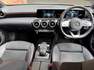 2019 Mercedes-Benz A Class 1.5 A180d Amg Line 7g-Dct Euro 6 (s/s) 5dr in White — image 4