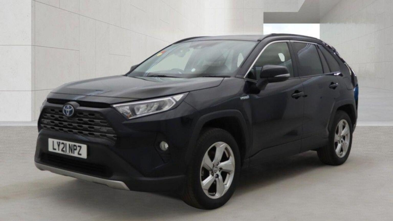 2021 Toyota Rav4 2.5 Vvt-H Design CVT Euro 6 (s/s) 5dr in Black — image 1