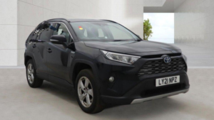 2021 Toyota Rav4 2.5 Vvt-H Design CVT Euro 6 (s/s) 5dr in Black — image 2