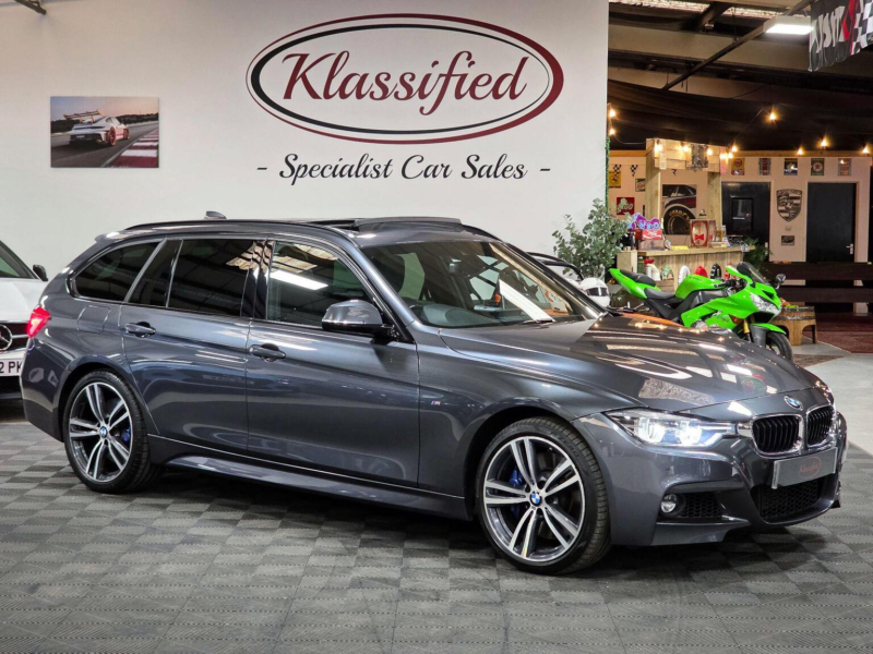 2017 BMW 3 Series 3.0 335d M Sport Touring Auto Xdrive Euro 6 (s/s) 5dr in Grey — image 1
