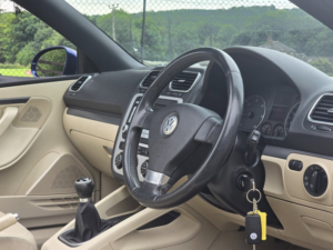 2008 Volkswagen Eos 2.0 Tdi Cabriolet 2dr Diesel Manual Euro 4 (140 Ps) in Blue — image 4