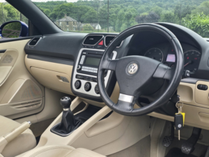 2008 Volkswagen Eos 2.0 Tdi Cabriolet 2dr Diesel Manual Euro 4 (140 Ps) in Blue — image 6
