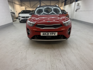 2021 Kia Stonic 1.0 T-Gdi Mhev Connect in Red — image 3