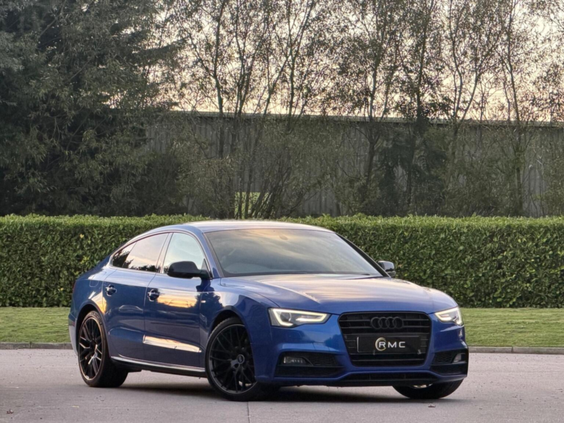 2016 Audi A5 2.0 Tdi Black Edition Plus Sportback Euro 6 (s/s) 5dr in Blue — image 1